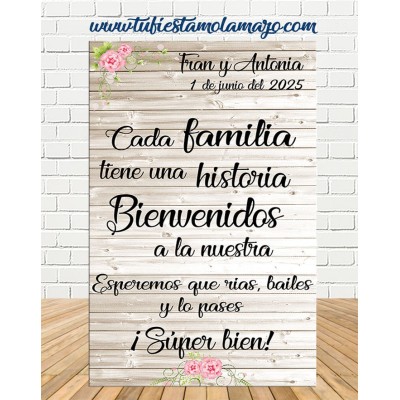 Cartel boda