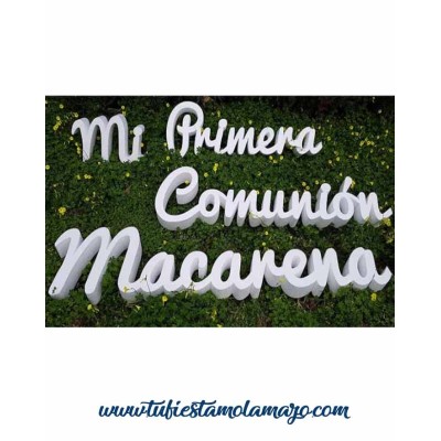 Letras comunión