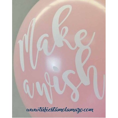 Globos DECO Make a wish