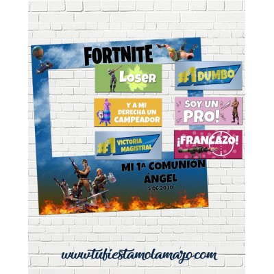 Photocall Fortnite