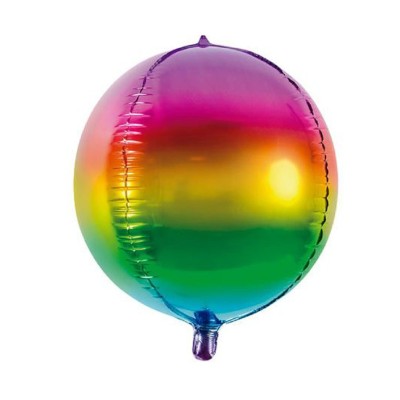 Globo Foil DECO Esférico ORBZ color Arcoiris