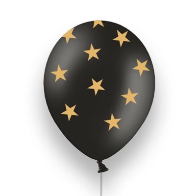 Globos Estrellas Doradas