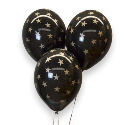 Globos Estrellas Doradas