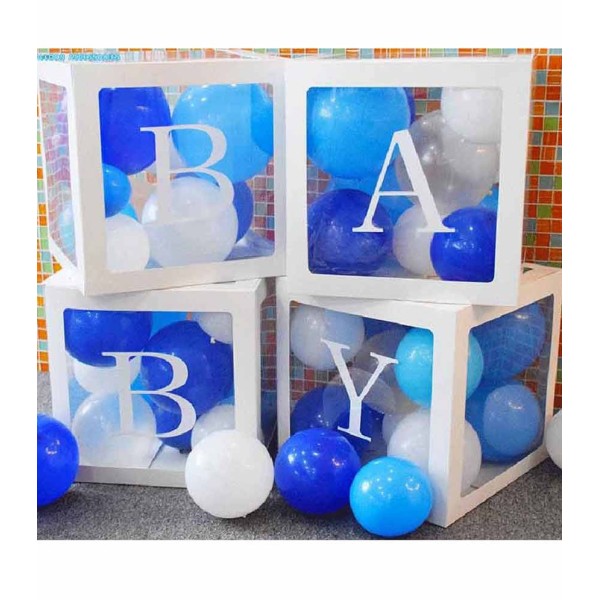 Cajas Cuadradas Transparentes BABY