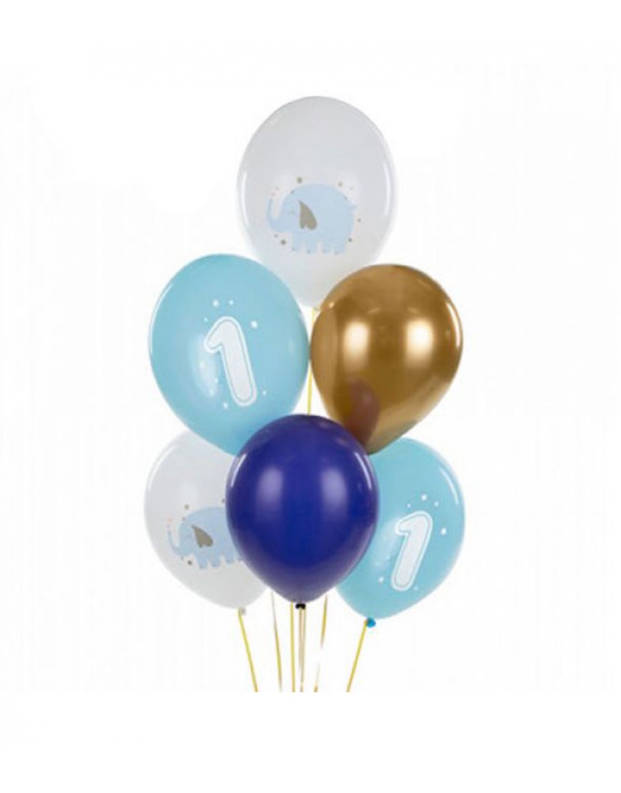 Globos del número 4 12-30cm en globos con números para cumpleaños.