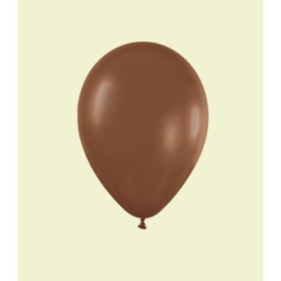 Globos Redondos Fashion solido Chocolate Sempertex