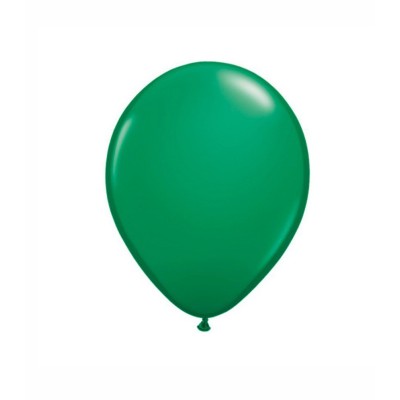 Globos Redondos Standard verde Qualatex