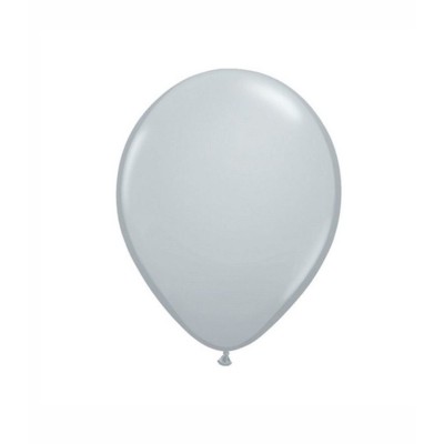 Globos Redondos Standard Gris Qualatex