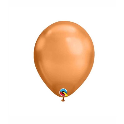 Globos Redondos Chrome Oro Rosado Qualatex