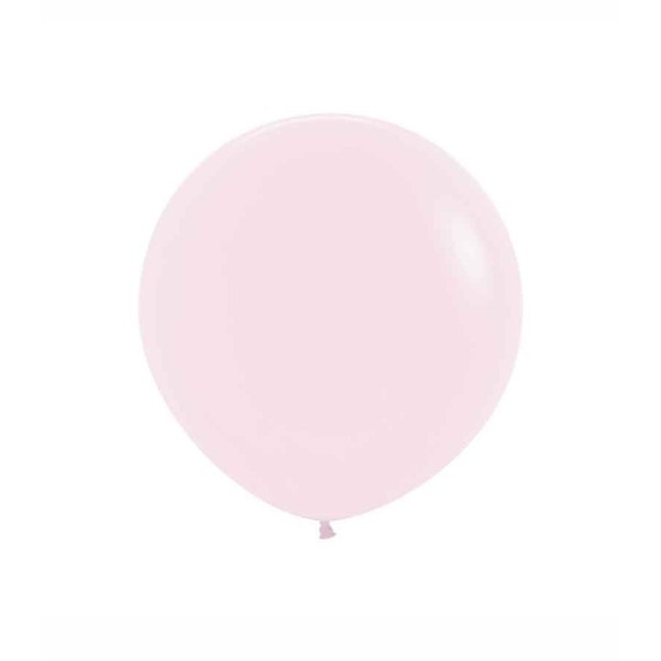 Globos de Látex 24" Pastel Rosado Mate