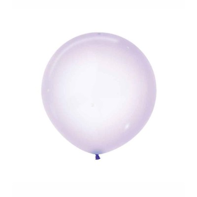 Globos de Látex Cristal Pastel Lila