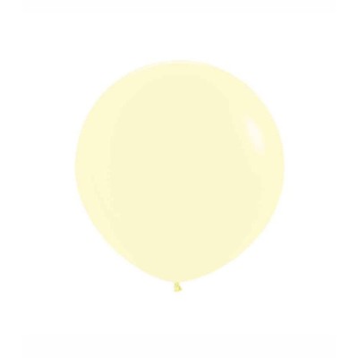 Globos 3FT (100cm) Pastel Mate Amarillo