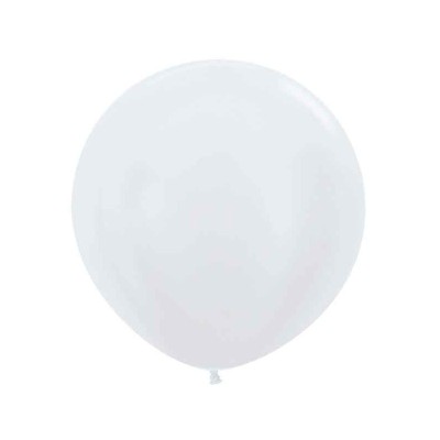 Globos 3FT (100cm) Blanco Satín