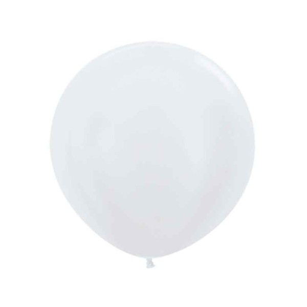 Globos 3FT (100cm) Blanco Satín