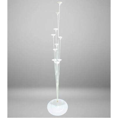 Soporte Árbol Mesa para Globos 105cm Blanco