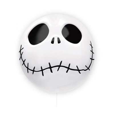 Globo Foil Metálico Halloween Calavera Jack Esqueleton