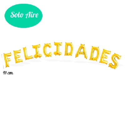 Globos Letras Metálicas Foi