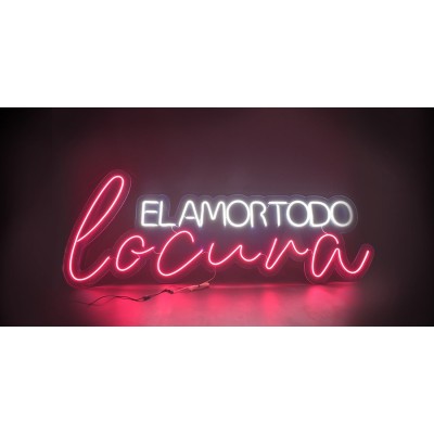 Neon El amor todo locura