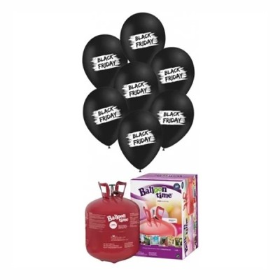 Pack de Globos Black Friday Látex original grande