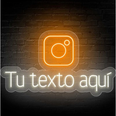 Neón Instagram