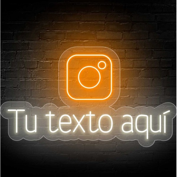 Neón Instagram