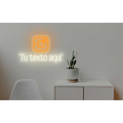 Neón Instagram