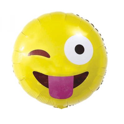 Pack helio 6 Globos de emoji