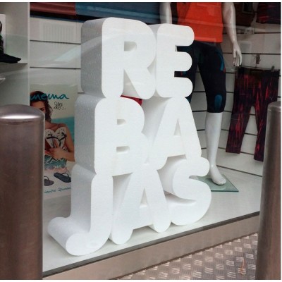 Letras Rebajas en Torre