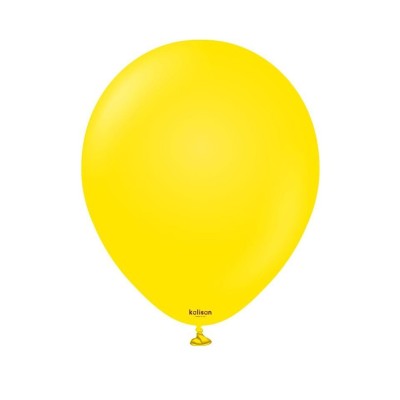 Globos de Látex Standard Amarillo Kalisan