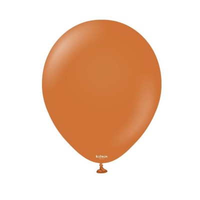 Globos Látex Standard Caramel Brown Kalisan