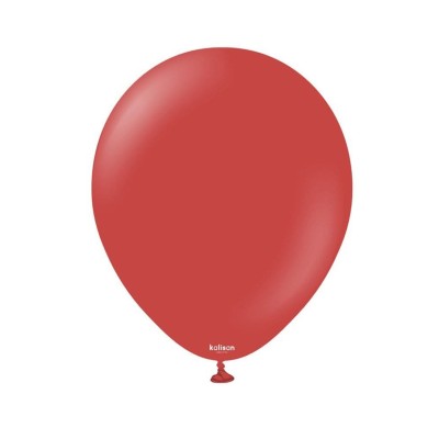 Globos Látex Standard Deep Red Kalisan