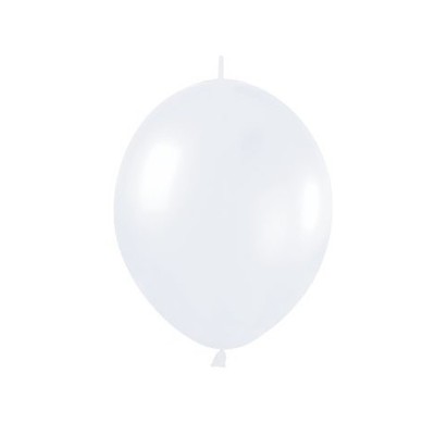 Globos LINK O LOON Perlado Blanco