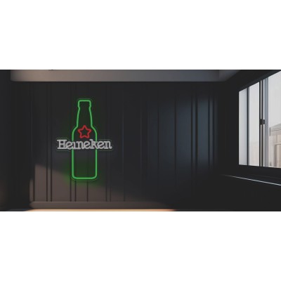 Neón Heineken Botella