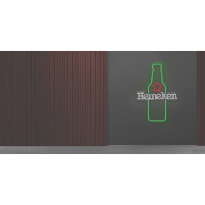 Neón Heineken Botella