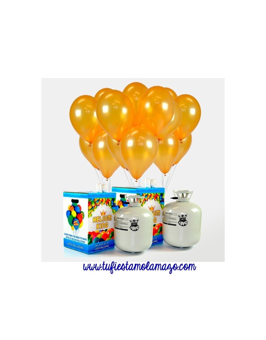 Bombona de helio para globos de helio