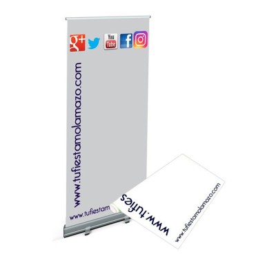 Lona de Rollup de 85x206 cm para eventos - Tu Fiesta Mola Mazo