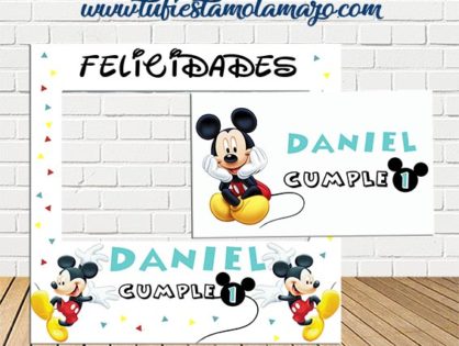 ¡Decora el cumpleaños de tu hijo con un photocall!