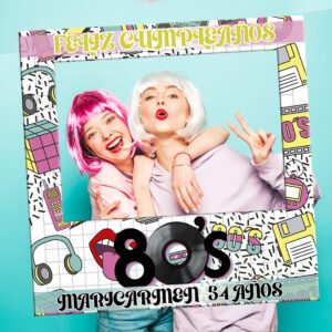 Lee más sobre el artículo ¡Hola Caracola! Photocalls 80s y 90s para tu fiesta