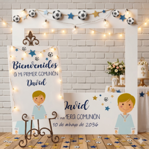 Lee más sobre el artículo Photocalls para Comuniones: cómo crear el rincón de fotos perfecto y divertido