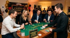 Lee más sobre el artículo Elevando el nivel de tus eventos: Guía práctica para organizar una noche de casino en casa
