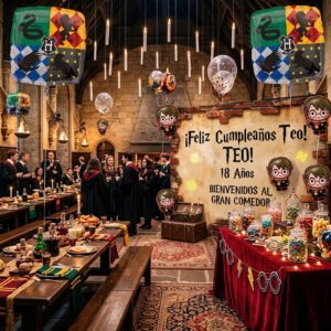 Lee más sobre el artículo Decoración y artículos de Harry Potter para fiestas y cumpleaños