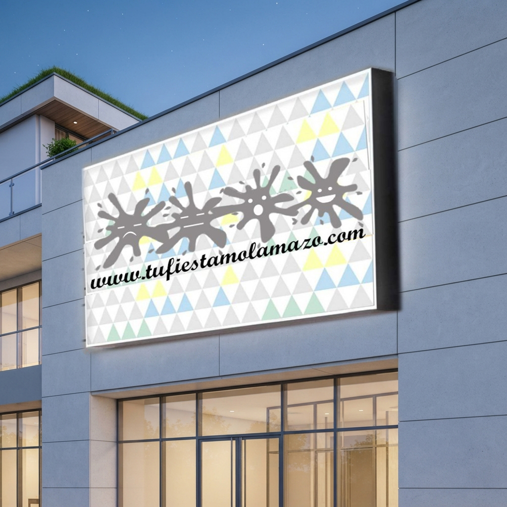 Rótulos luminosos LED a medida para fachada comercial